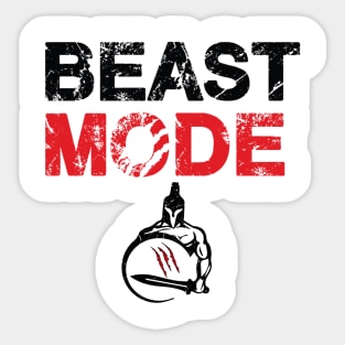 Beast mode activate Sticker